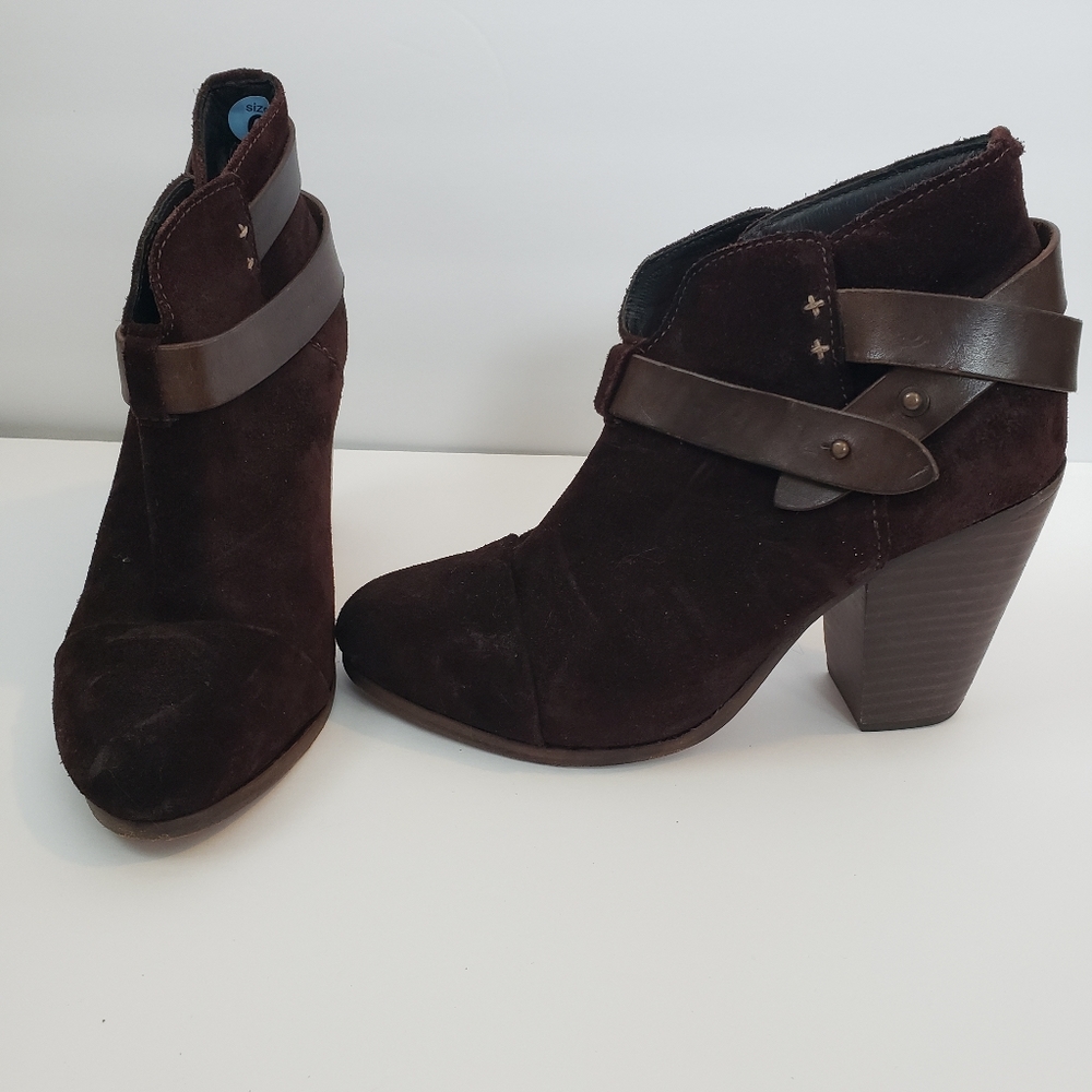 Rag & Bone Harrow Boot dark brown size 6